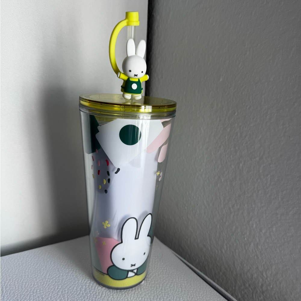 Miffy x Starbucks Water Cup with Straw - Picture 8 of 8